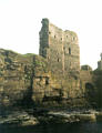 [Northern seawall of Girnigoe Castle]