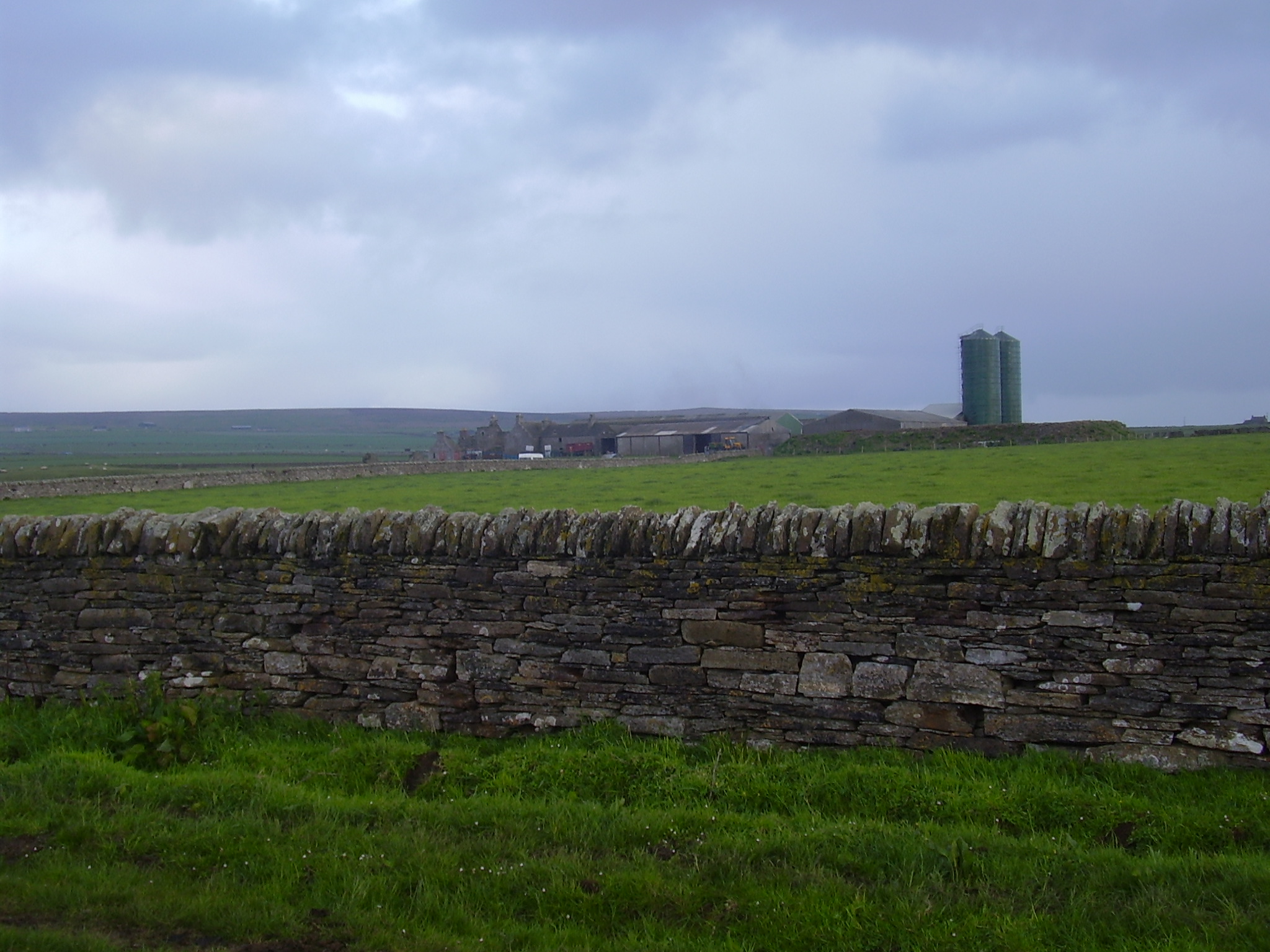 Brims Castle from the cemetery