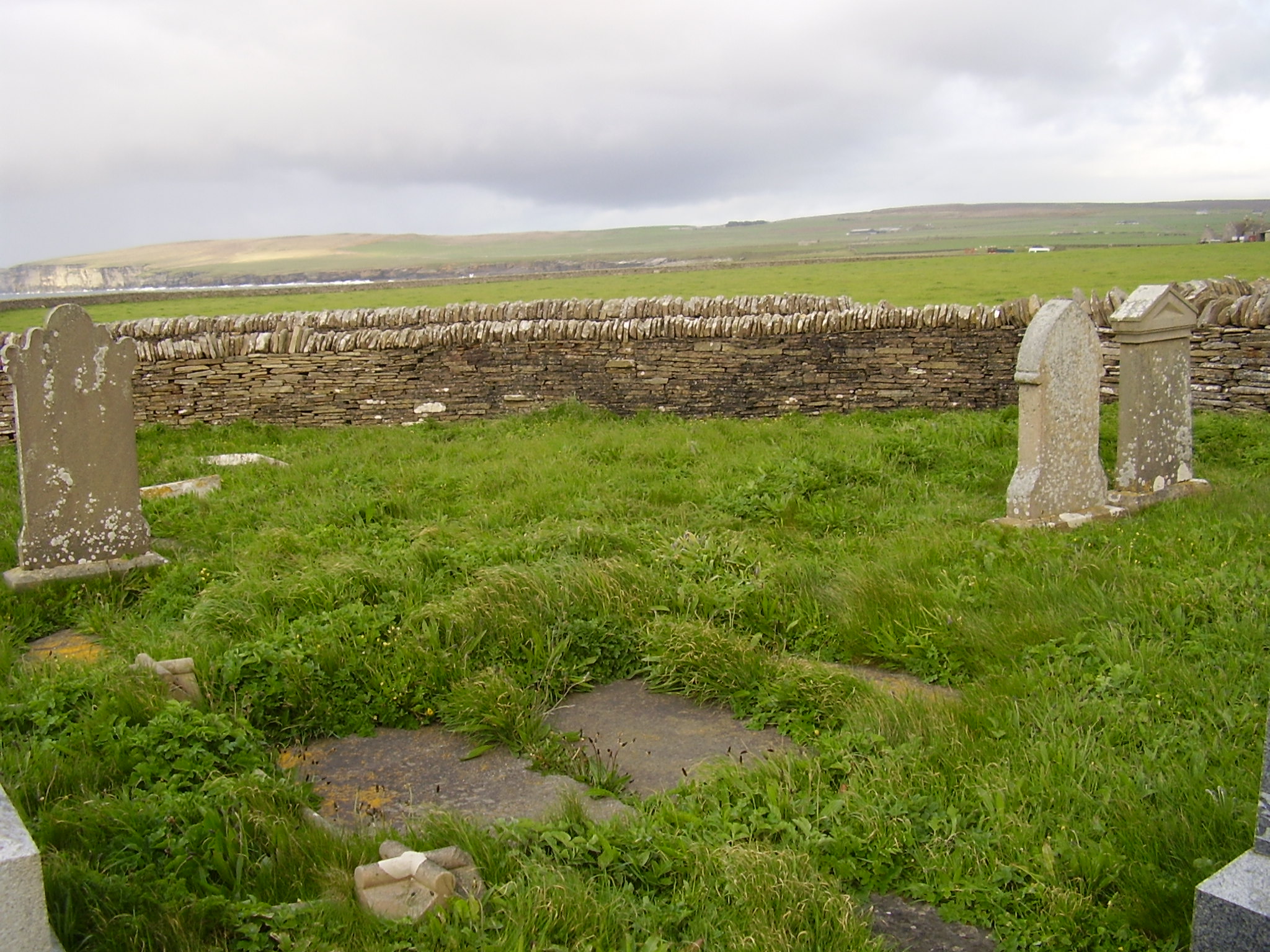 Cemetery to Brims Castle and Head