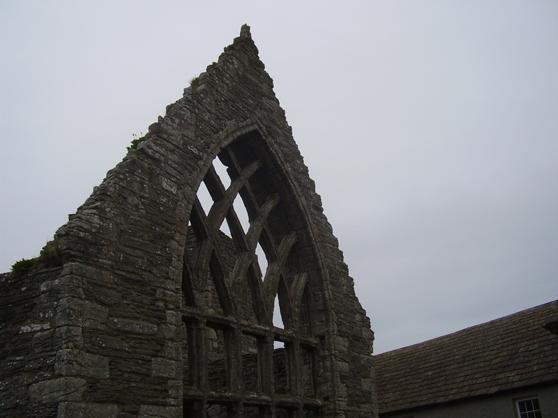 Arches of south transept window