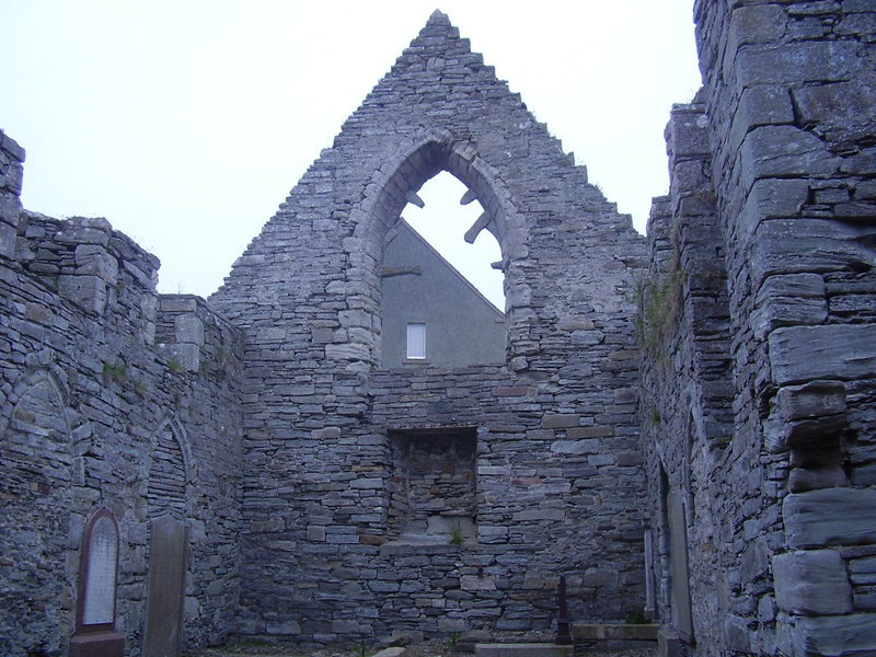 Missing arches in north transept